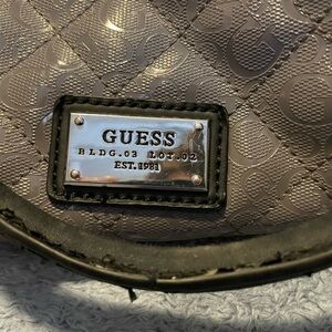 Guess Brown and Black Shoulder Bag